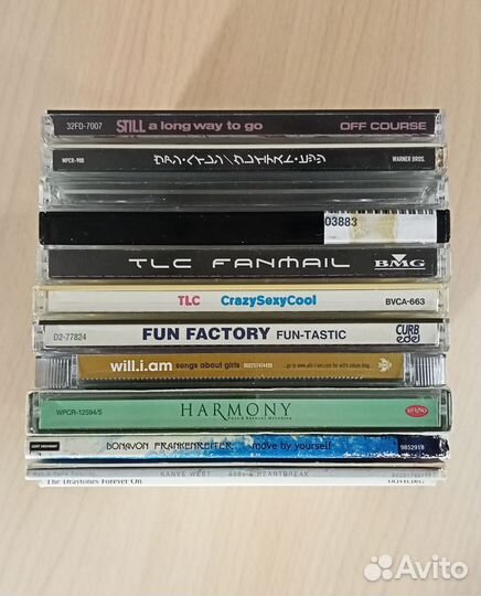 CD диски с музыкой (12шт)