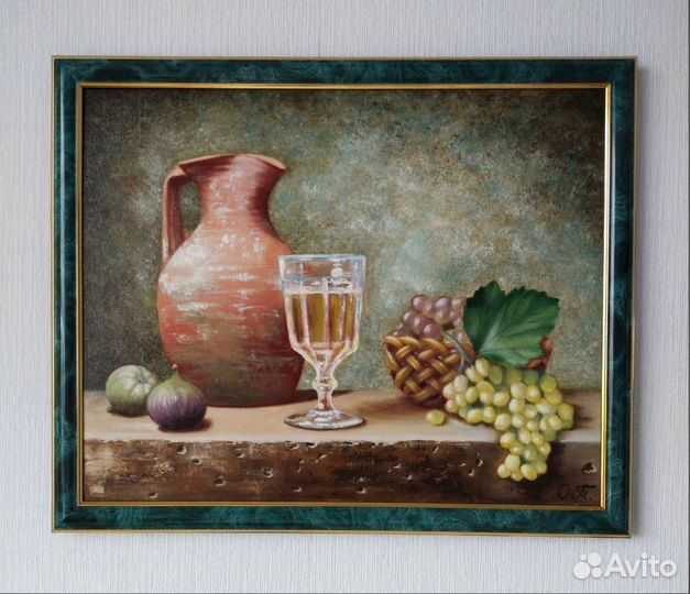 Картина маслом на холсте натюрморт