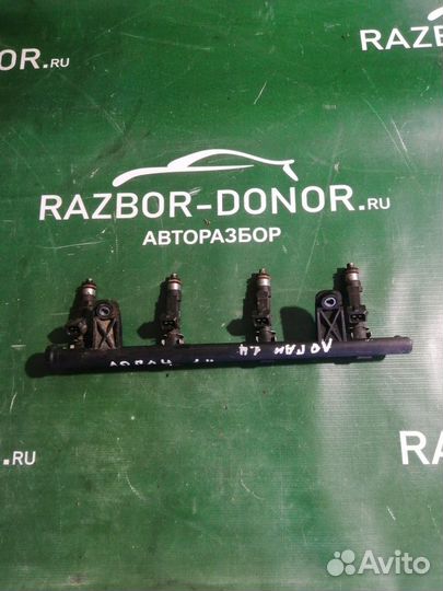 Форсунка инжекторная электрическая. Renault Logan