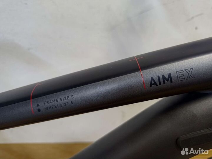 Велосипед Cube 2022 Aim EX grey n red 16