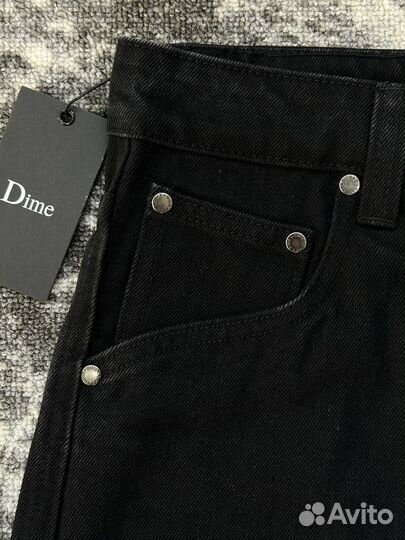 Джинсы Dime SS23 Черные