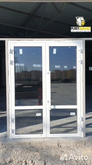 Дверь входная алюминиевая