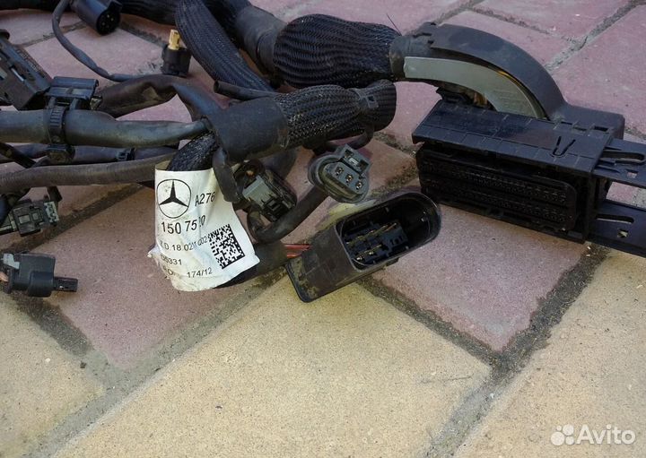 Проводка мотора Mercedes W246