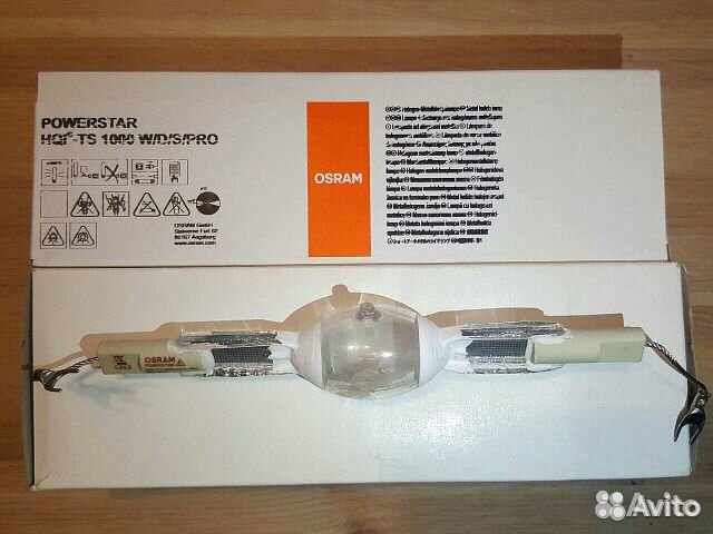 Лампы металлогалогеновые osram hqi-ts 1000w/d/s pr
