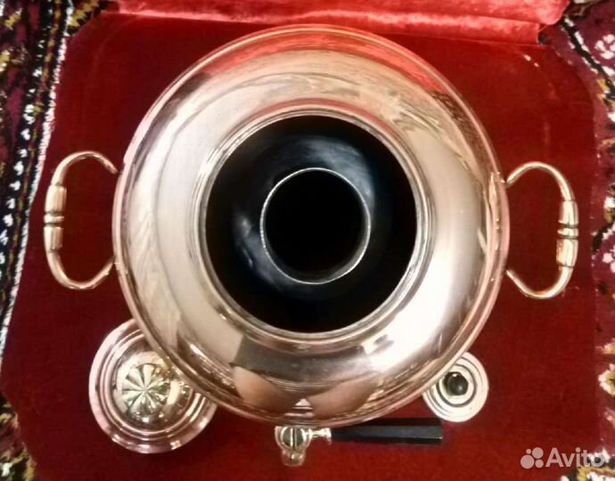 Антикварные бульотка, тарелки, Кузнецов