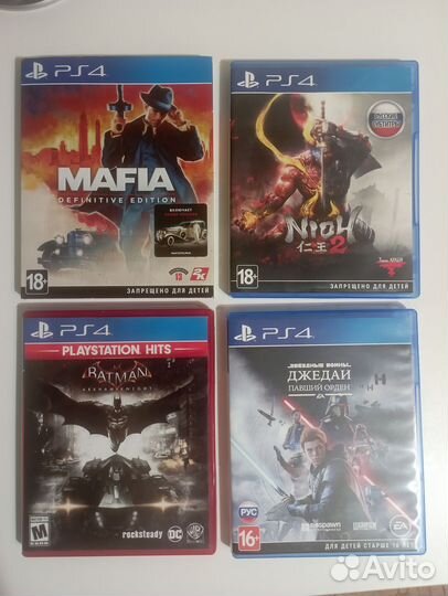 Игры на ps4 диски