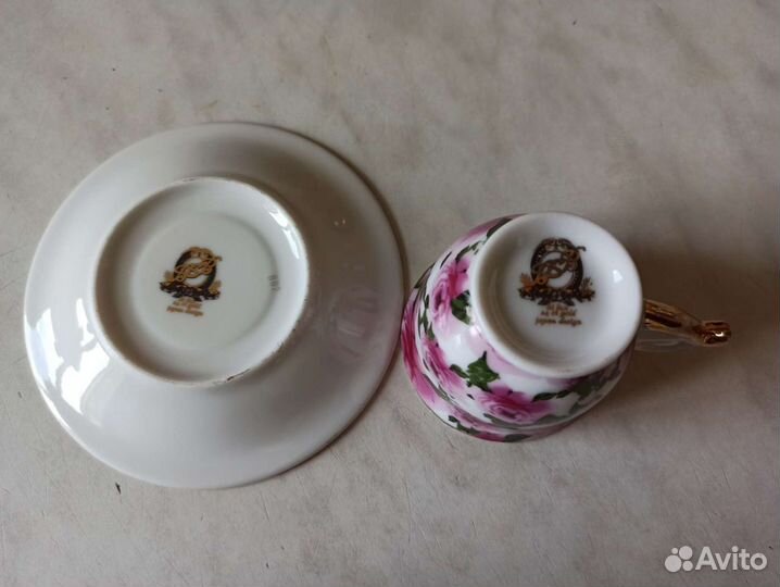 Кофейная чашка с блюдцем