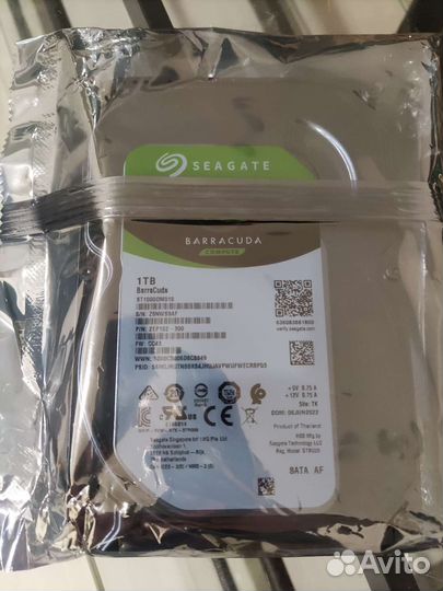 Жесткий диск SATA 1tb