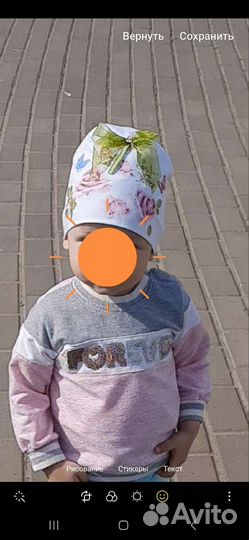 Шапка для девочки