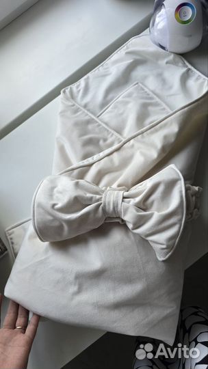 Конверт одеяло на выписку демисезон лето