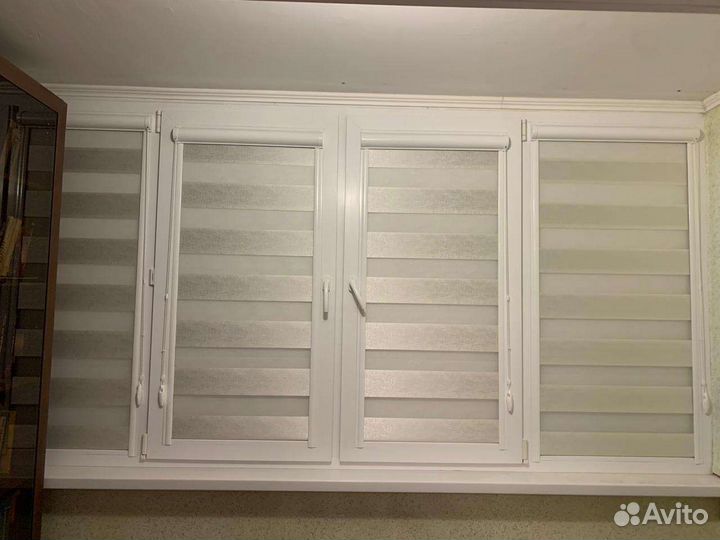 Жалюзи и рулонные шторы, москитки, Римские шторы