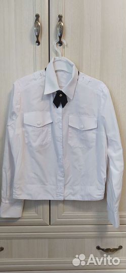 Рубашка кадетская дев. (рост158 см)