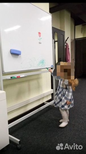 Магнитно маркерная доска бу