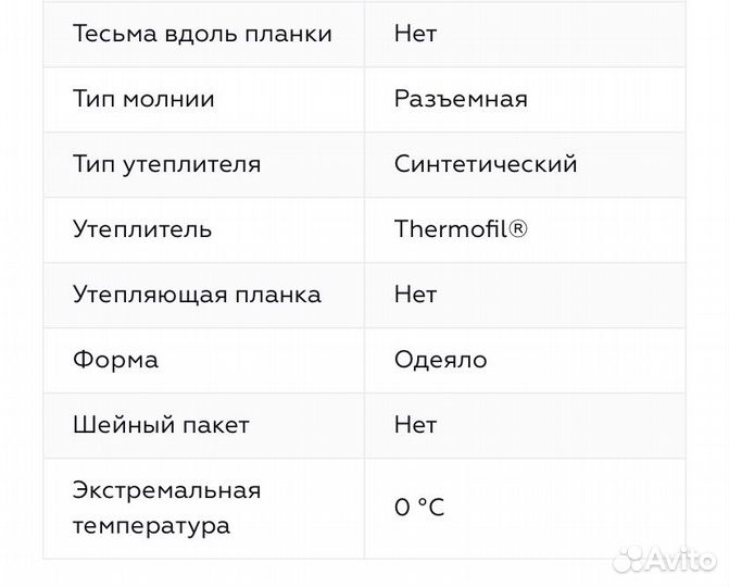 Спальный мешок Баск летний