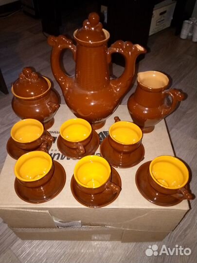 Кофейный сервиз. 6 персон