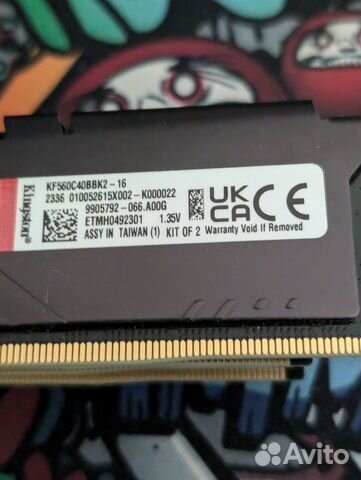 Оперативная память ddr5 16gb 6000