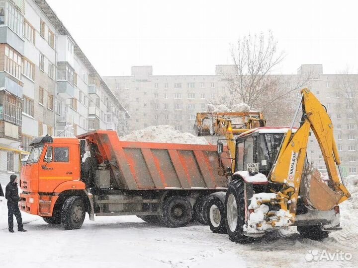 Вывоз снега и строительного мусора