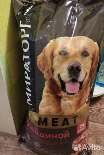 Сухой корм для собак Мираторг меат
