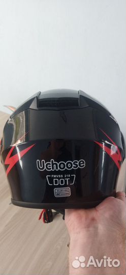 Мото шлем модуляр