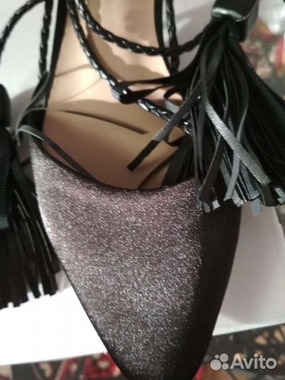 Туфли женские 39 размер черные