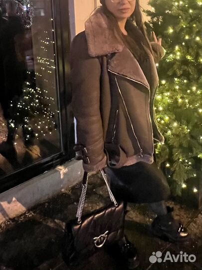 Дубленка 48 снежная королева