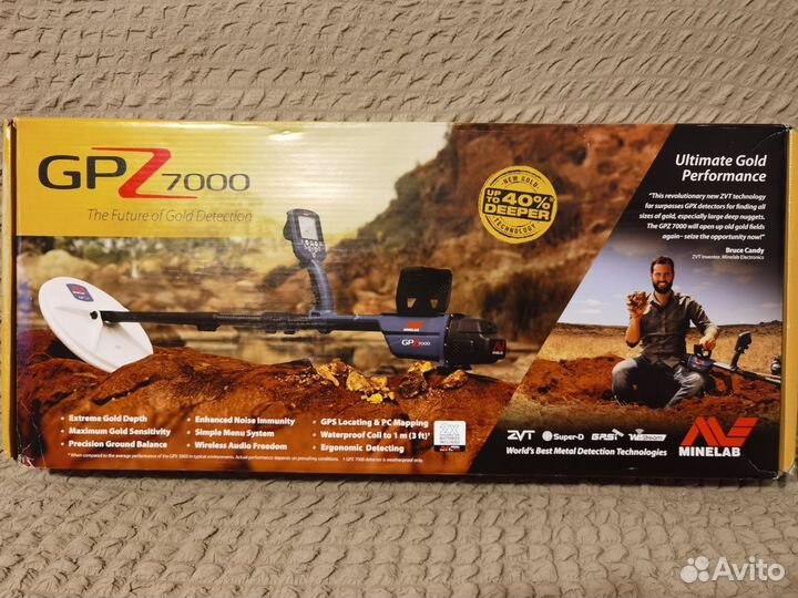 Металлодетектор Minelab GPZ7000