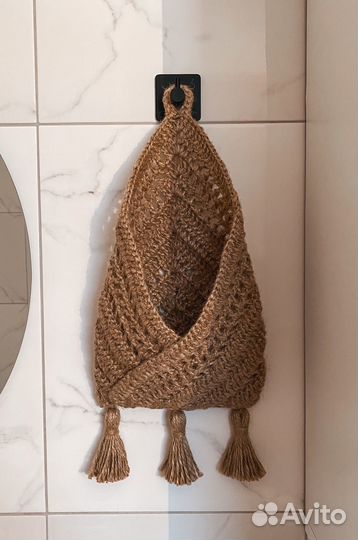 Кармашек из джута