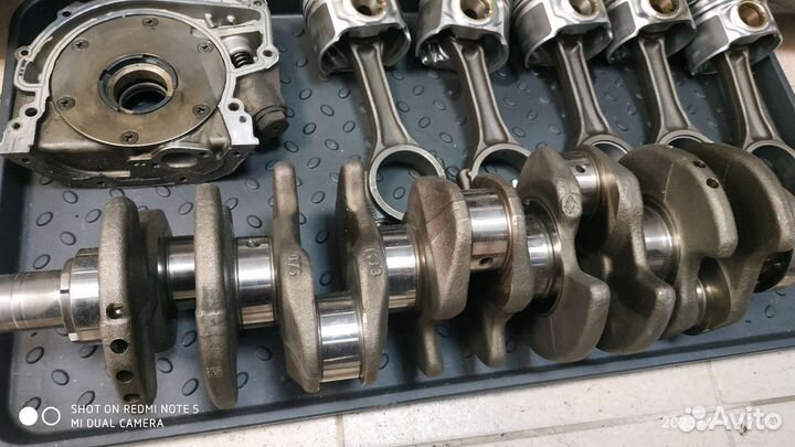 Коленвал на фольтсваген крафтер 2,5