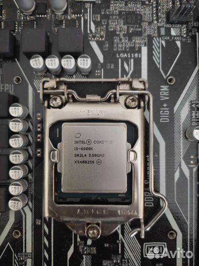 Asus prime z270-p/i5 6600k/ddr4 3200mgz/кулер