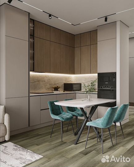 Угловой кухонный гарнитур