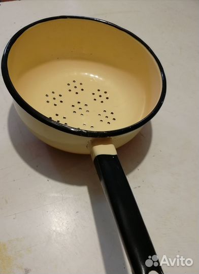 Эмалированный друшлак СССР