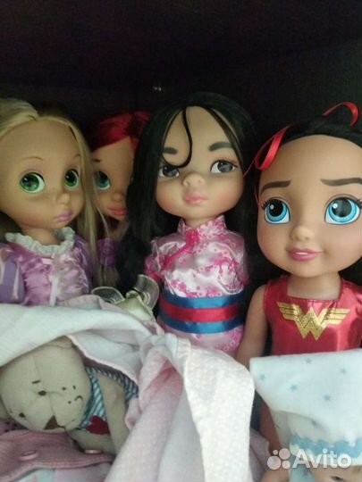 Куклы Дисней Аниматорс. Disney Animators