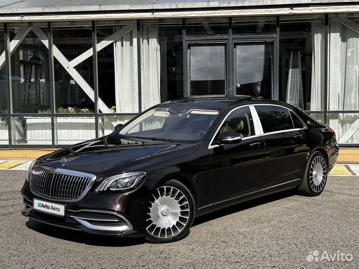 Mercedes-Benz Maybach S-класс 4.0 AT, 2017, 112 000 км