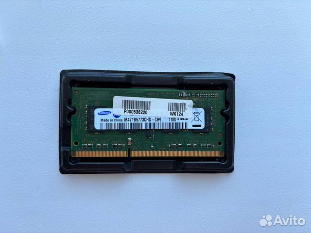 Оперативная память Samsung 2 GB DDR3 sodimm