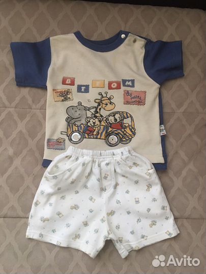 Детские вещи пакетом от 6 месяцев