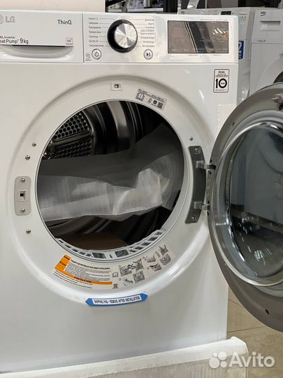 Сушильная машина LG DC90V5V0W белый