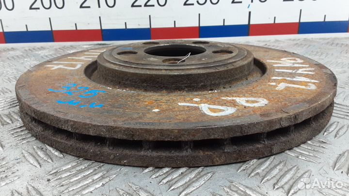 Диск тормозной передний jaguar XF (X250) 2008-2014