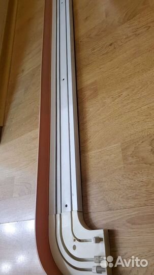 Набор карниз шторы крючки