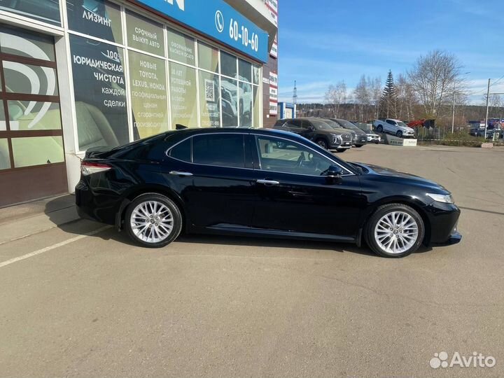 Toyota Camry 2.5 AT, 2018, 128 000 км
