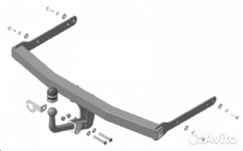 Фаркоп Шкода (Skoda) Octavia II лифтбек/универсал