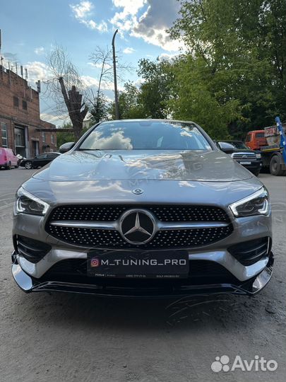 Сплиттер Mercedes CLA C118 X118