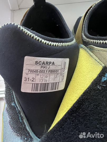 Скальники scarpa детские