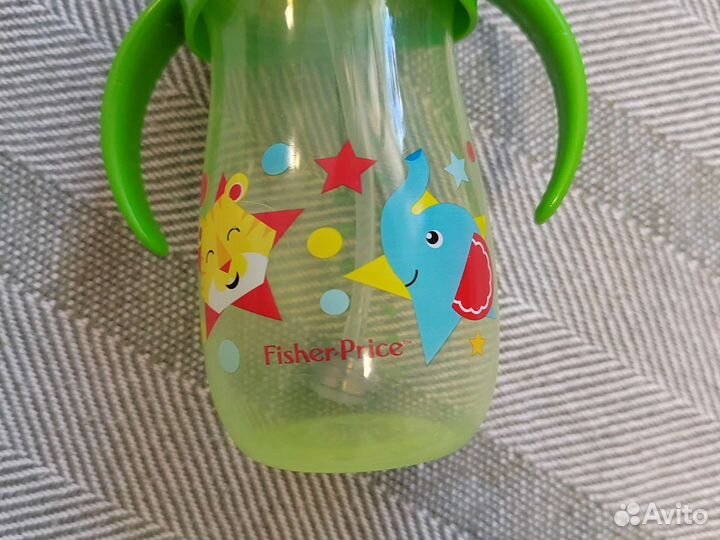 Поильник с трубочкой Fisher price 270 мл