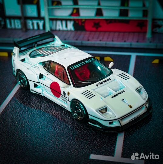 Модель Ferrari F40 lbwk Inno 64
