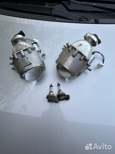 Линзы в фары kia rio 3 рестайлинг