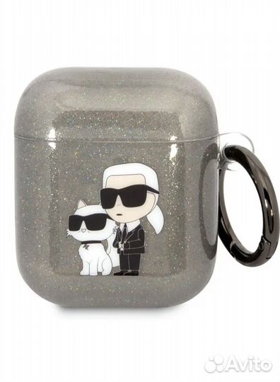 Чехлы Karl Lagerfeld на iPhone 14 и AirPods 1/2