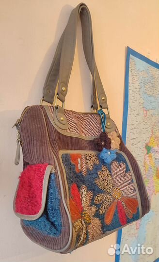 Сумка Next бохо вышивка