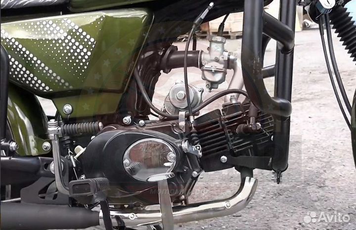 Мопед swift green, зеленый цвет, как У автомобилей