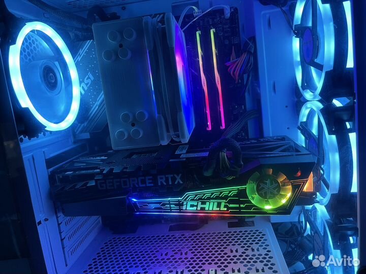 Мощный игровой компьютер rtx 3080 i5 13400f ddr5