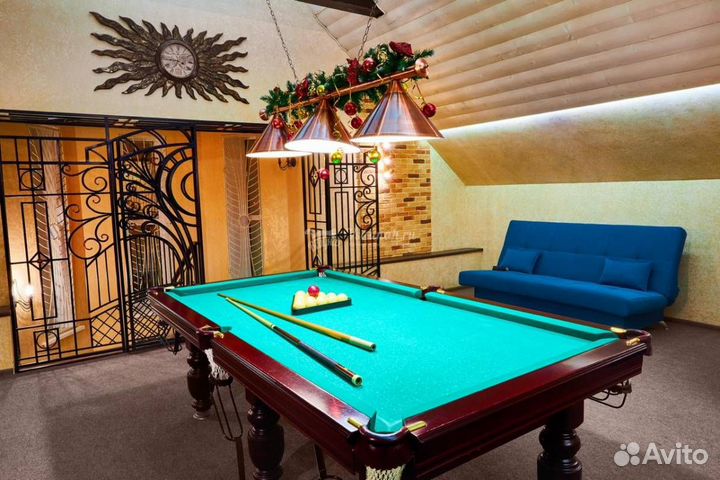 Коттедж с сауной и бассейном